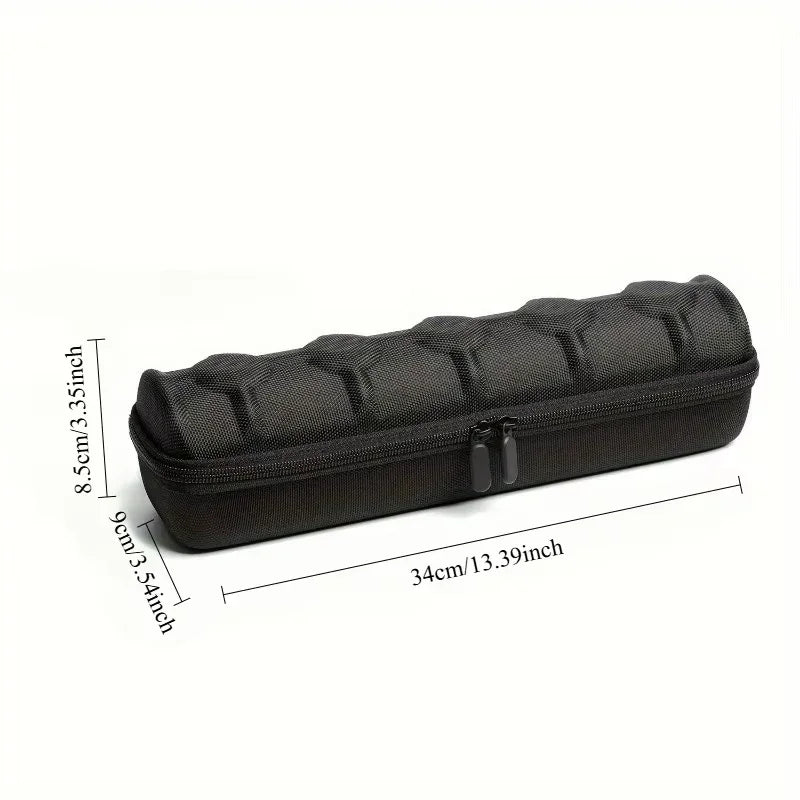1Pc 5-Slot Watch Case | Hard Shell Travel Organizer with Pillow Insert - Gift Ready (Black),Suitable for Smart Watch Storage