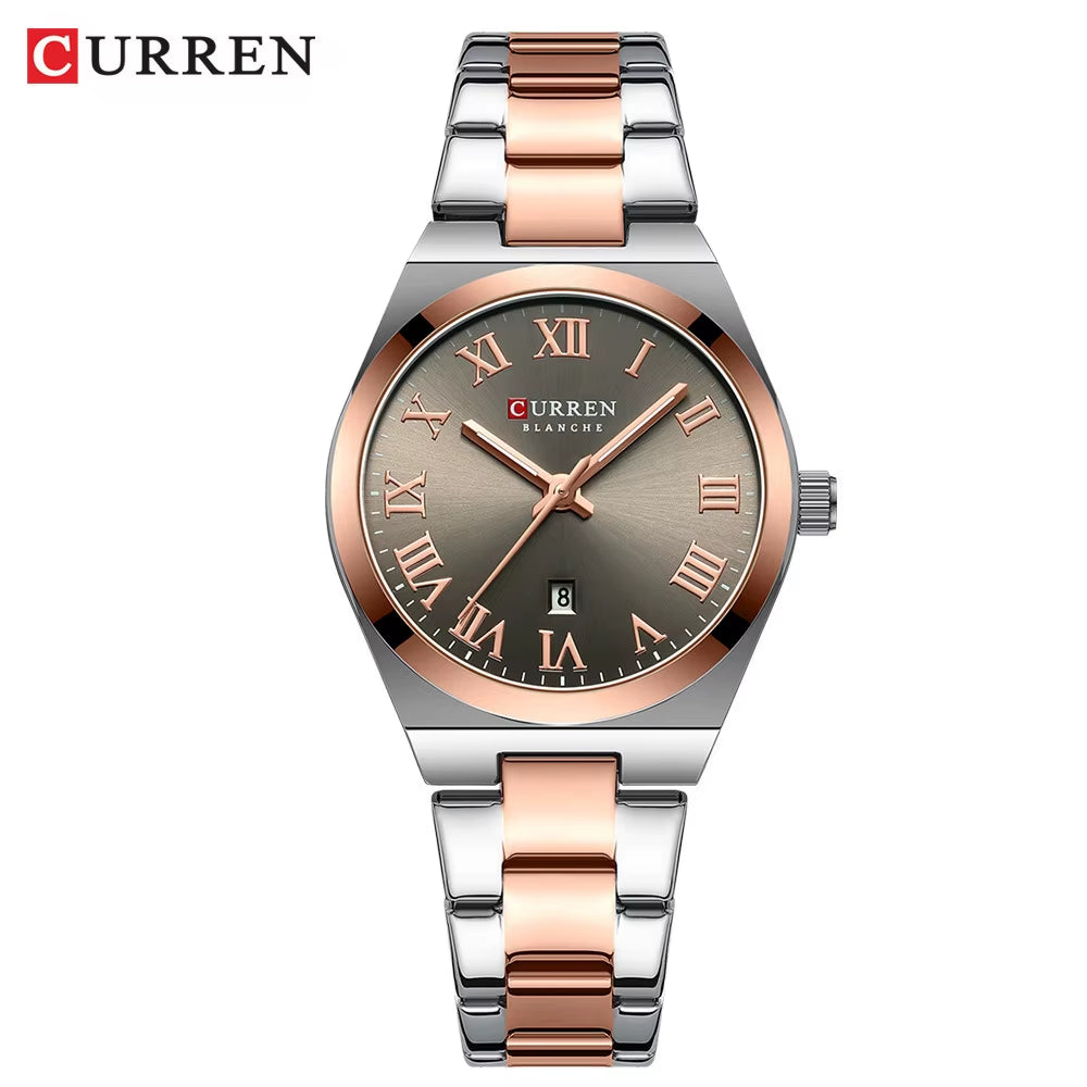 9095 Women'S Luxury Fashion Watch Original Quartz Watch Waterproof Stainless Steel Elegant Women'S Watch Relojes De Mujer