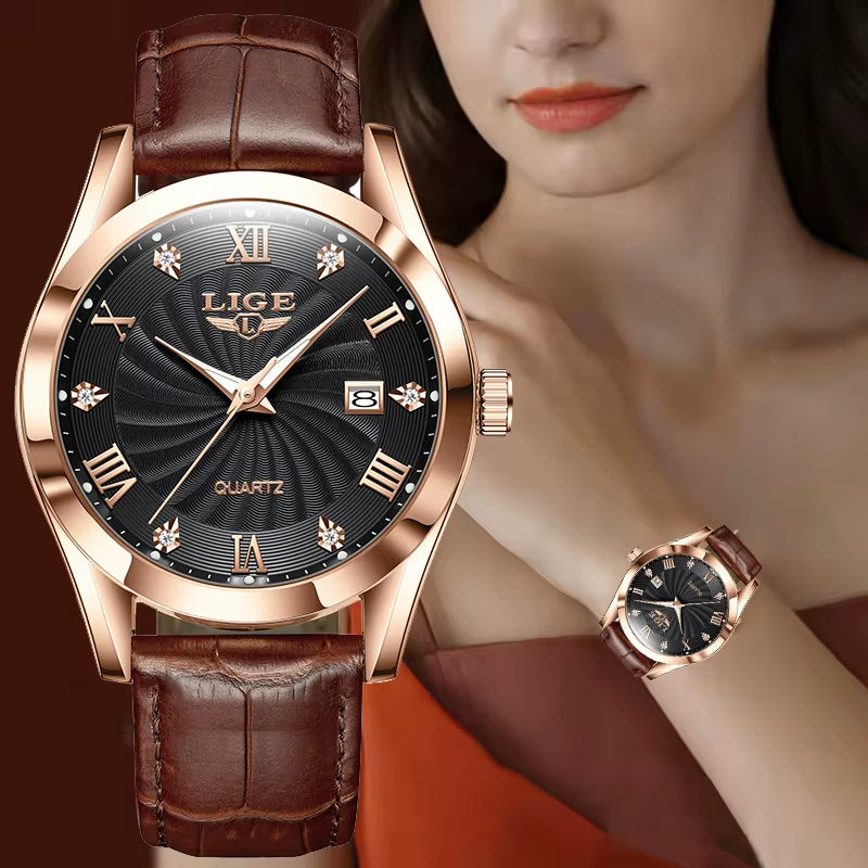 2025 New Women'S Watch Fashion Elegant Bracelet Ladies Watch Outdoor Sports Waterproof Quartz Watches for Women Reloj Mujer