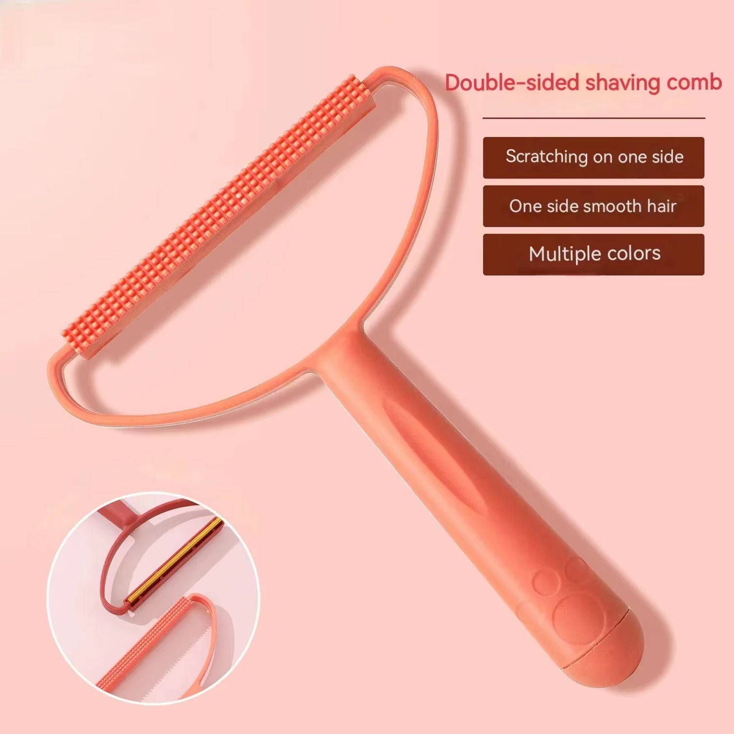 Portable Clothes Lint Roller Remover Lint Fabric Shaver, Removes Pet Hair Lint Particles from Clothes Cleaning Tool