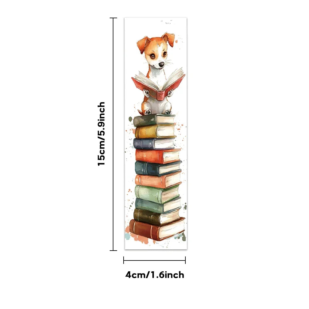 32Pcs, Creative Dog Bookmarks, Cartoon Cute Dogs, Perfect for Teachers, Readers and Book Lovers, Birthday Gift.