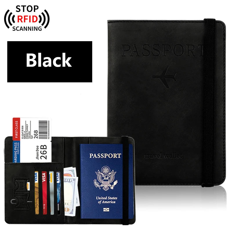 Πορτοφόλι Ταξιδιού με RFID Blocking