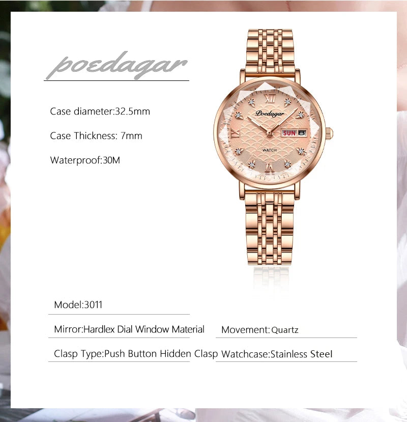 Γυναικείο Ρολόι Rose Gold