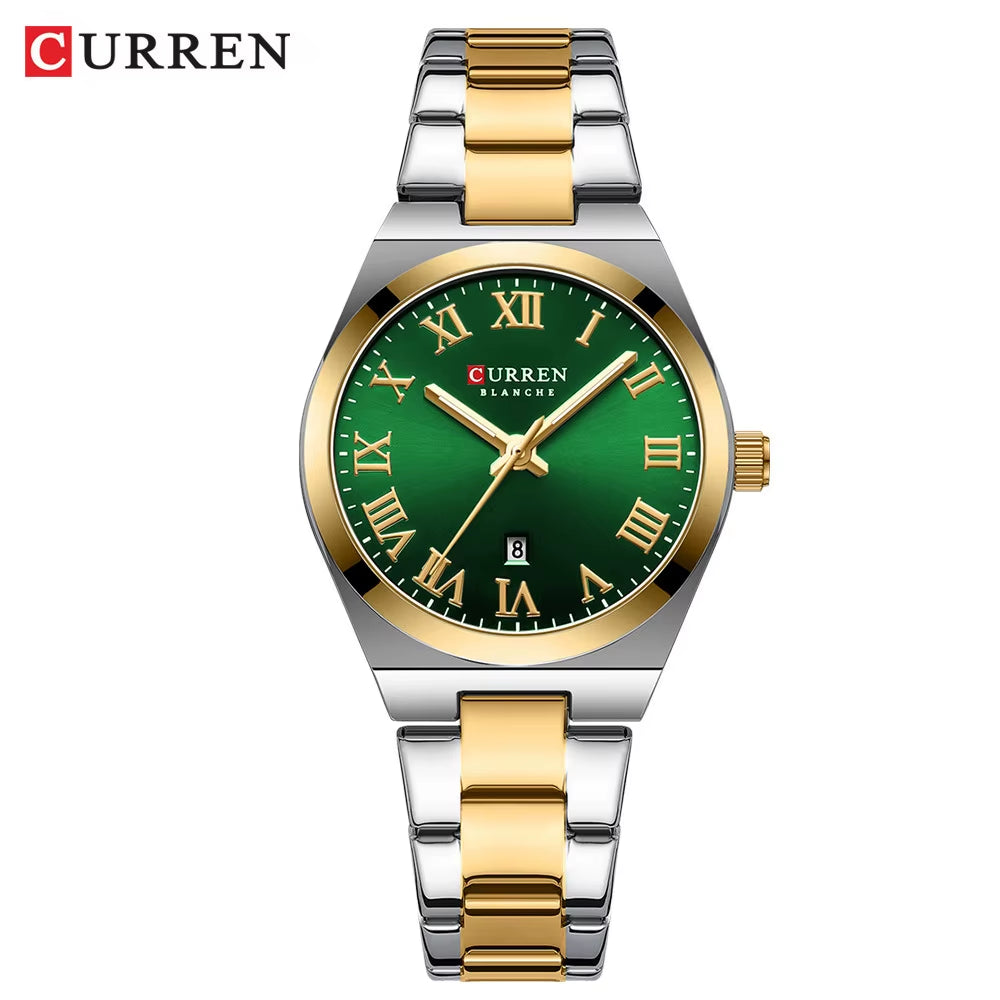 9095 Women'S Luxury Fashion Watch Original Quartz Watch Waterproof Stainless Steel Elegant Women'S Watch Relojes De Mujer