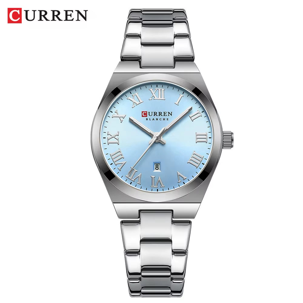 9095 Women'S Luxury Fashion Watch Original Quartz Watch Waterproof Stainless Steel Elegant Women'S Watch Relojes De Mujer