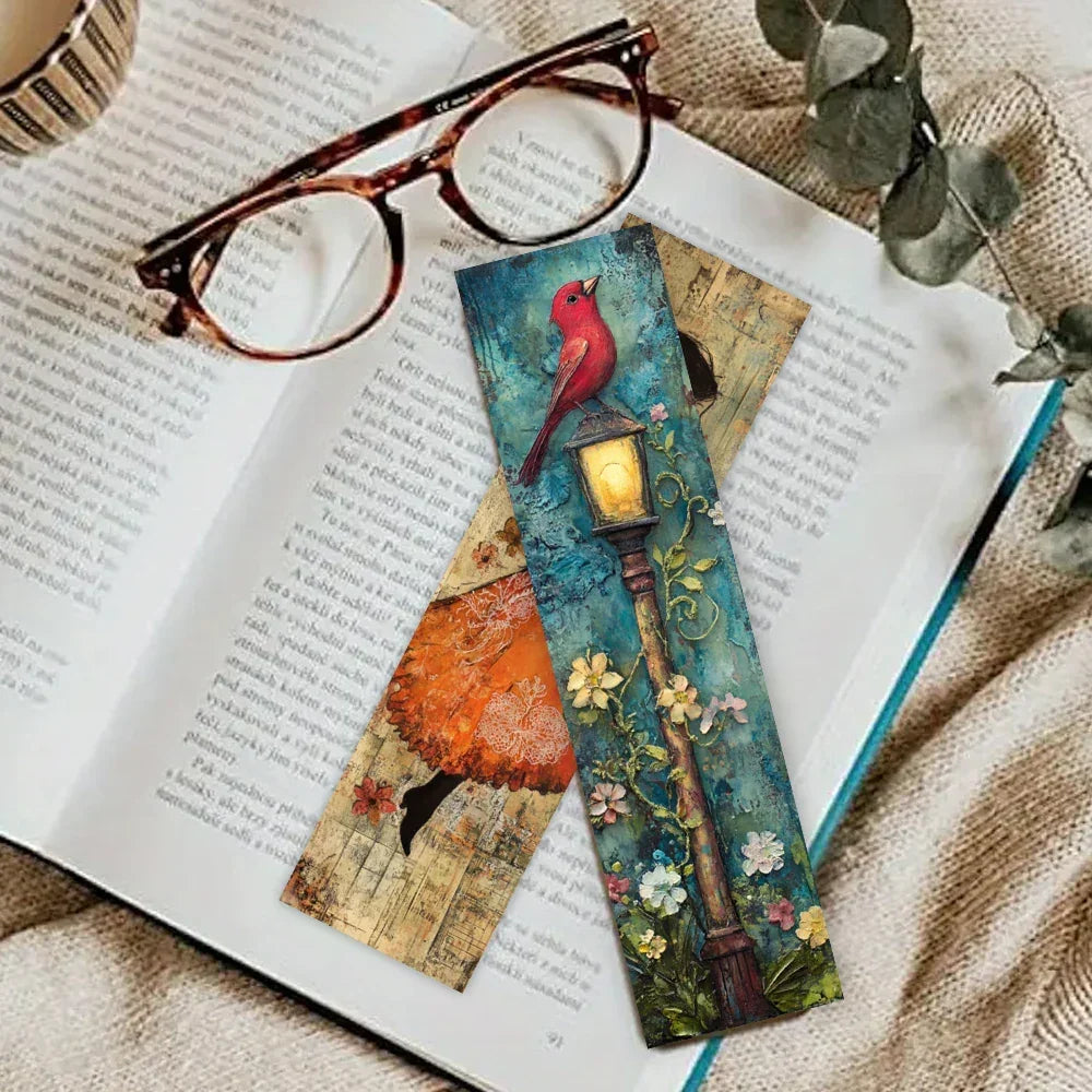 32Pcs, Abstract and Quirky Bookmarks, Christmas, Halloween, Teachers, Suitable for Readers and Birthday Gifts.