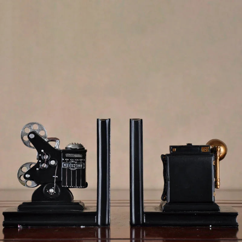 Vintage Camera-Βιβλιοστάτες Γραφείου