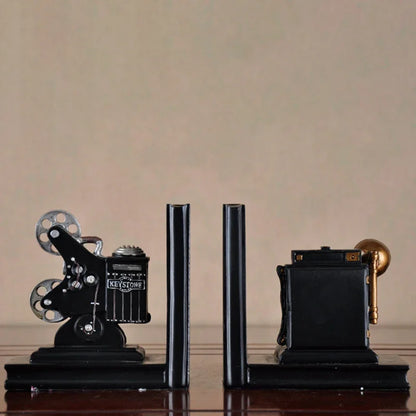 Vintage Camera-Βιβλιοστάτες Γραφείου