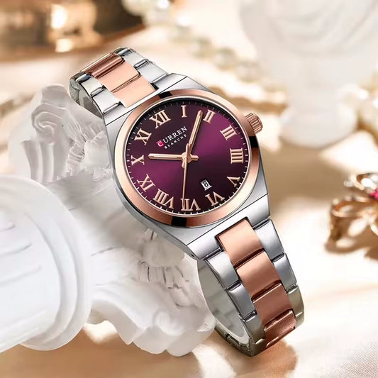 9095 Women'S Luxury Fashion Watch Original Quartz Watch Waterproof Stainless Steel Elegant Women'S Watch Relojes De Mujer