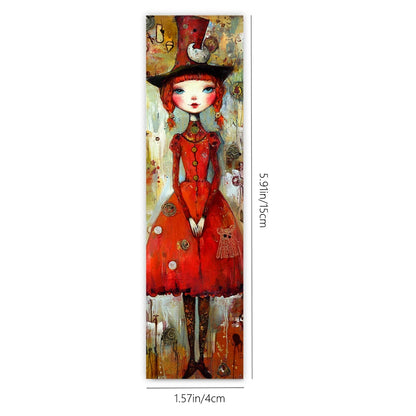 32Pcs, Abstract and Quirky Bookmarks, Christmas, Halloween, Teachers, Suitable for Readers and Birthday Gifts.