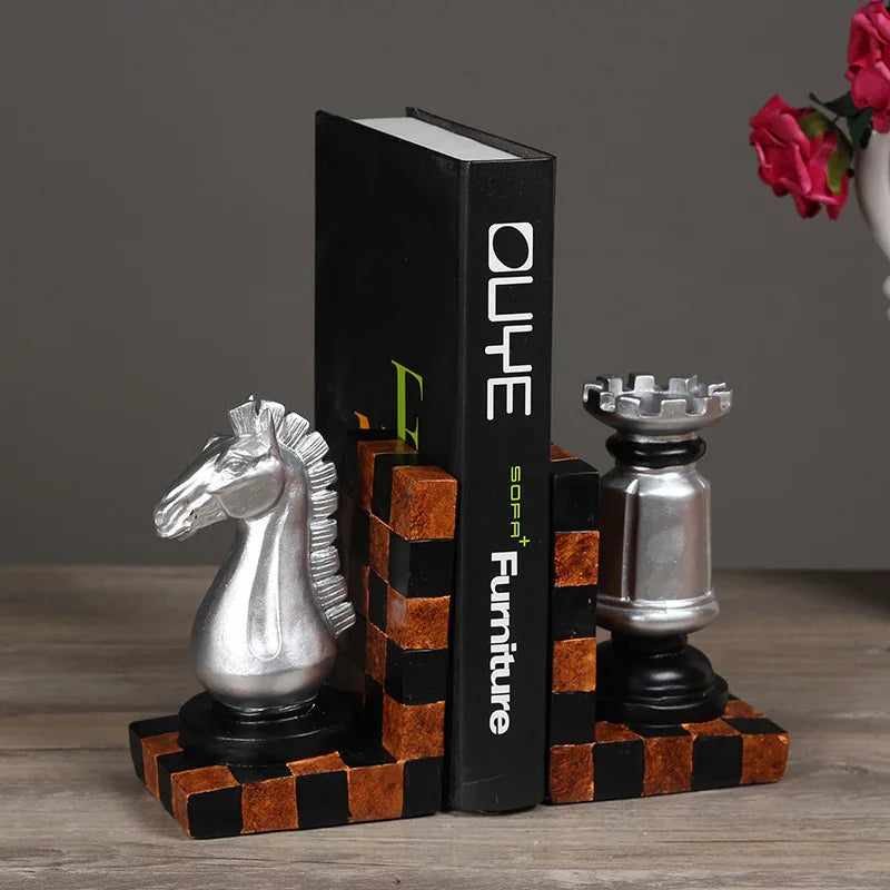 Διακοσμητικά Bookends Σκακιέρας