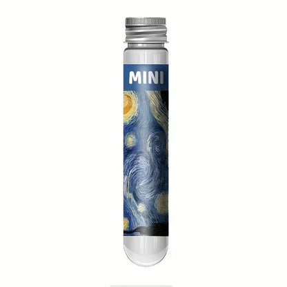 150Pcs Test Tube Jigsaw Puzzle World Famous Painting Van Gogh the Starry Night Christmas Gift