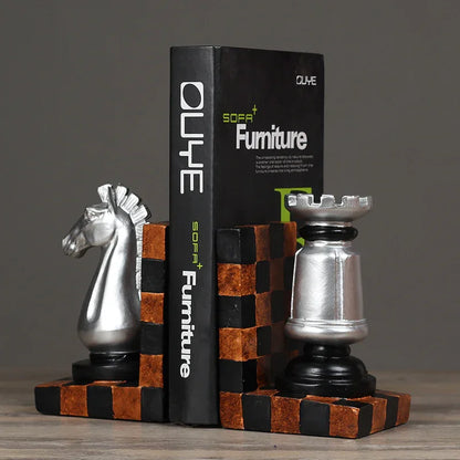 Διακοσμητικά Bookends Σκακιέρας