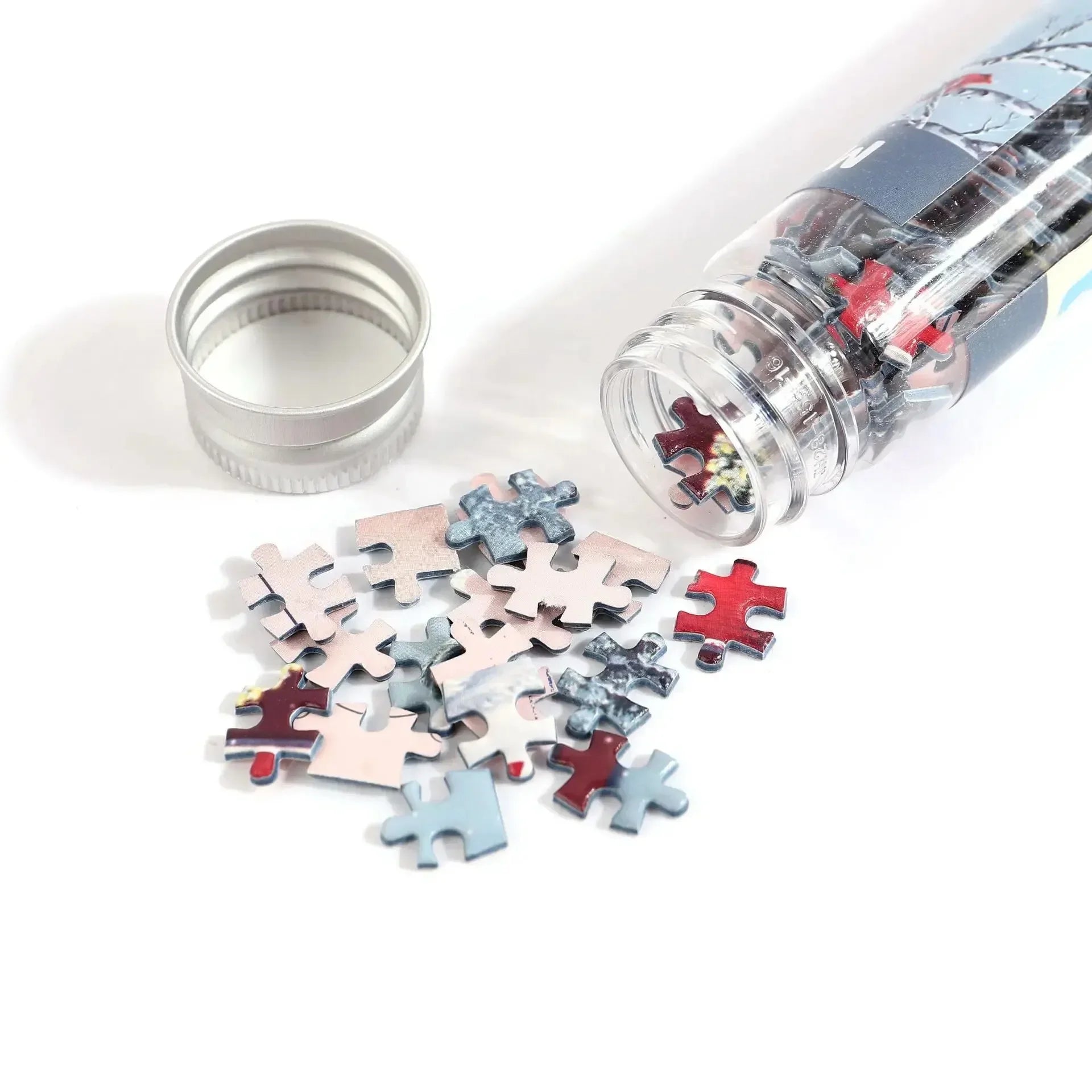 150Pcs Test Tube Jigsaw Puzzle World Famous Painting Van Gogh the Starry Night Christmas Gift