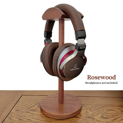 Βάση Ακουστικών "Άτλας" από Μασίφ Ξύλο