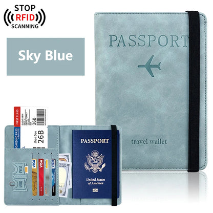 Πορτοφόλι Ταξιδιού με RFID Blocking