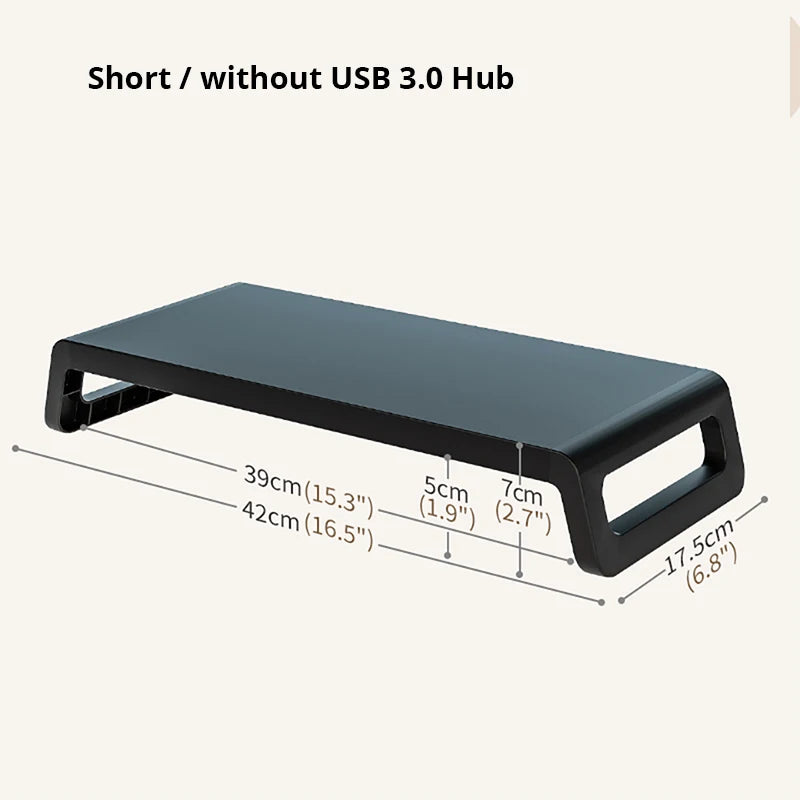 Εργονομική Βάση Οθόνης "Apex" (Aluminum) με USB Hub