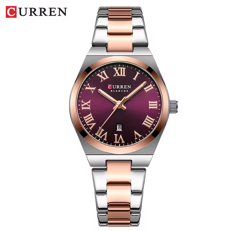 9095 Women'S Luxury Fashion Watch Original Quartz Watch Waterproof Stainless Steel Elegant Women'S Watch Relojes De Mujer