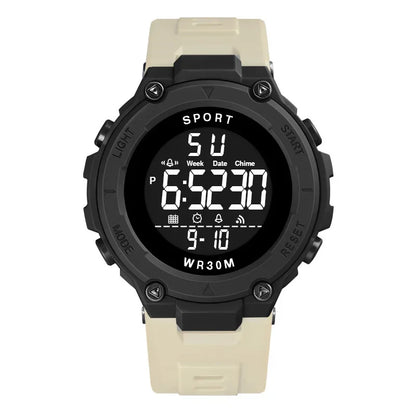 Digital Sports Watch for Men Waterproof Luminous Men'S Sport Watches Alarm Clock Military Kids Student Electronic Watches