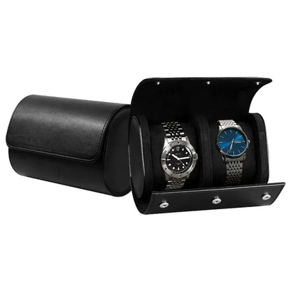 Leather Watch Roll 1 2 3 Slots Luxury Genuine Watch Storage Box Travel Bag Watch Case Gift Box Watch Pouch