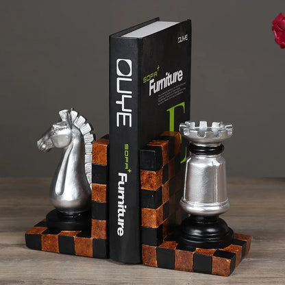 Διακοσμητικά Bookends Σκακιέρας