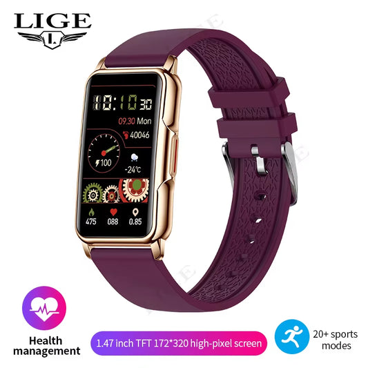 New Fashion Smart Watch Ladies Message Push Blood Pressure DIY Custom Dial Sports Bracelet Waterproof Men Smartwatch Women